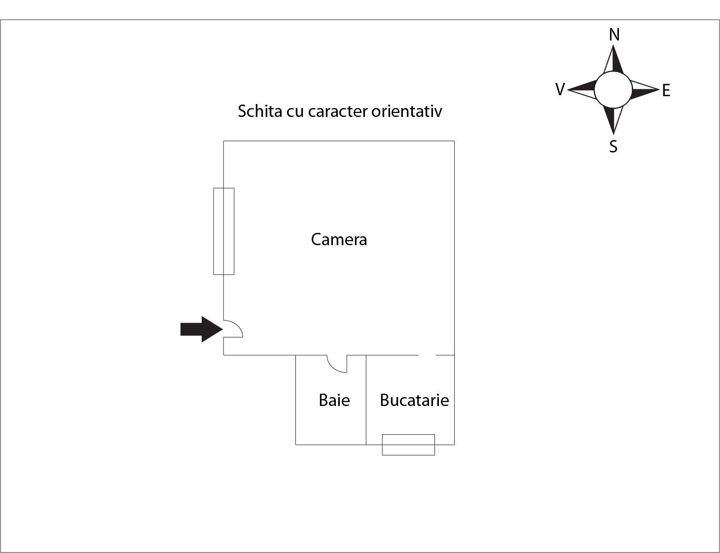 Garsonieră de vânzare Marasti - 41120AV | BLITZ Cluj-Napoca | Poza1