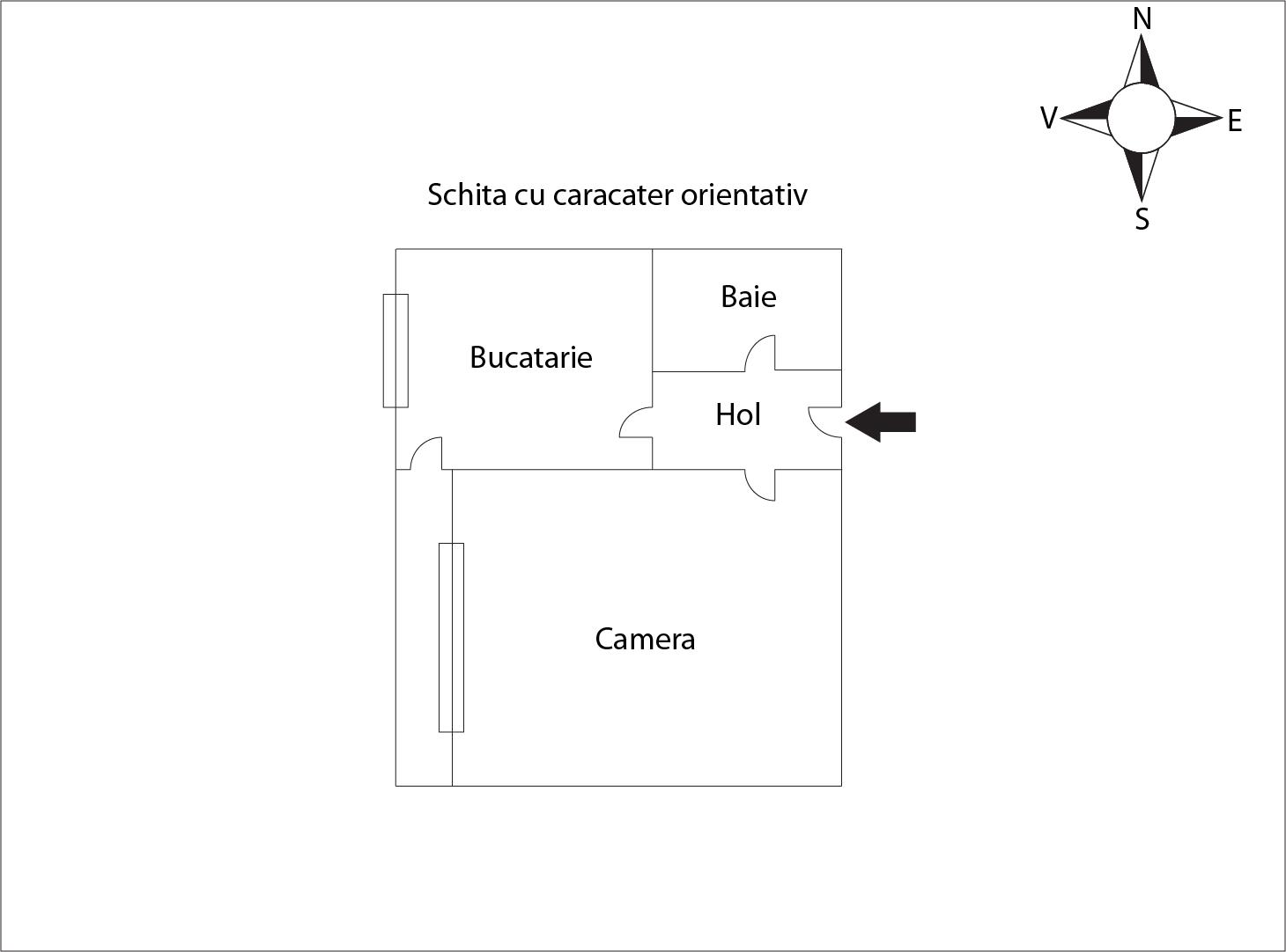 Garsonieră de vânzare Borhanci - 41126AV | BLITZ Cluj-Napoca | Poza1