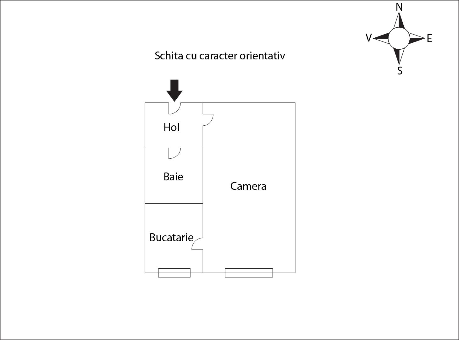 Garsonieră de vânzare Marasti - 41130AV | BLITZ Cluj-Napoca | Poza1