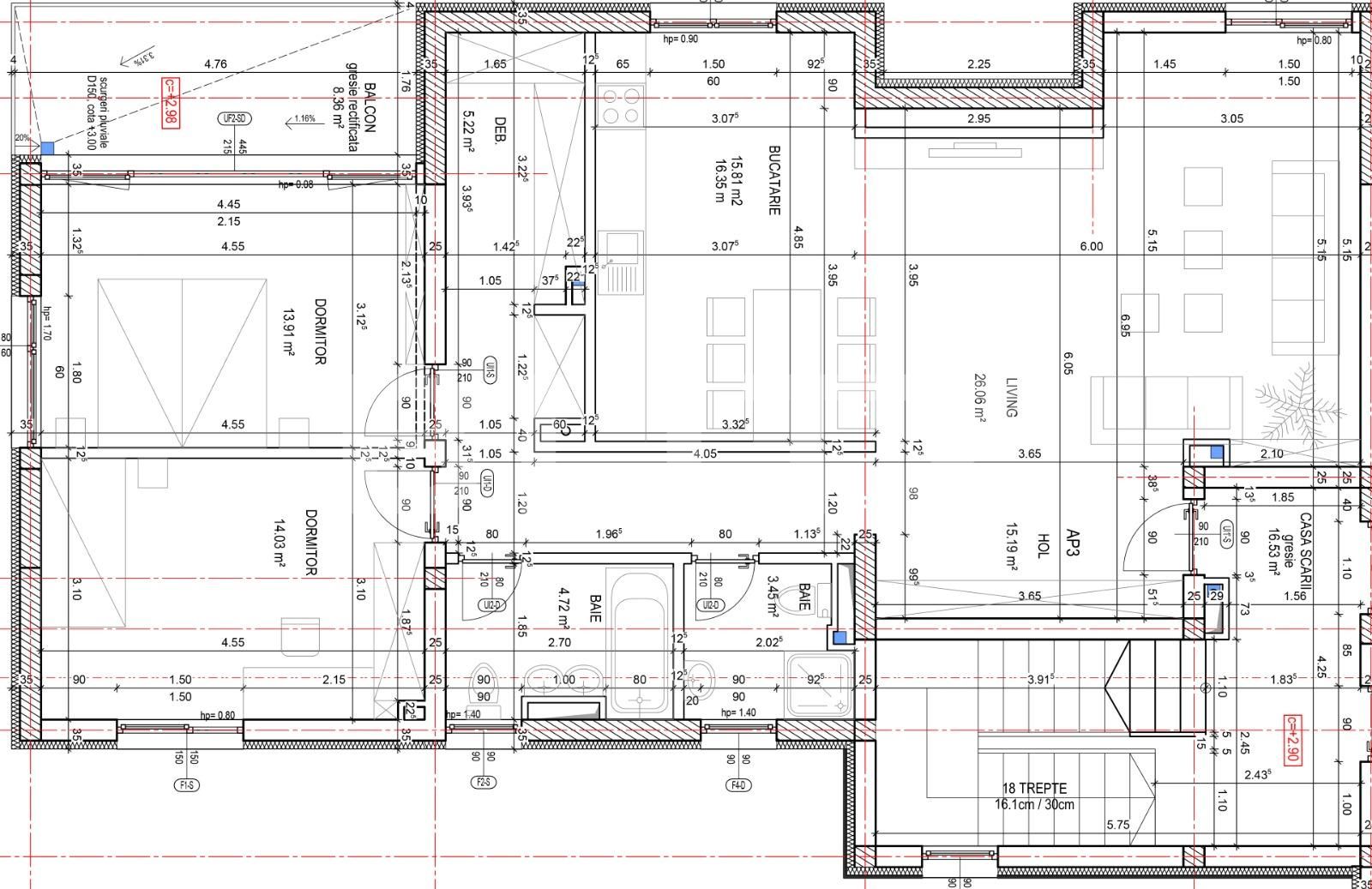 Apartament de vânzare 3 camere Bună Ziua - 41141AV | BLITZ Cluj-Napoca | Poza2
