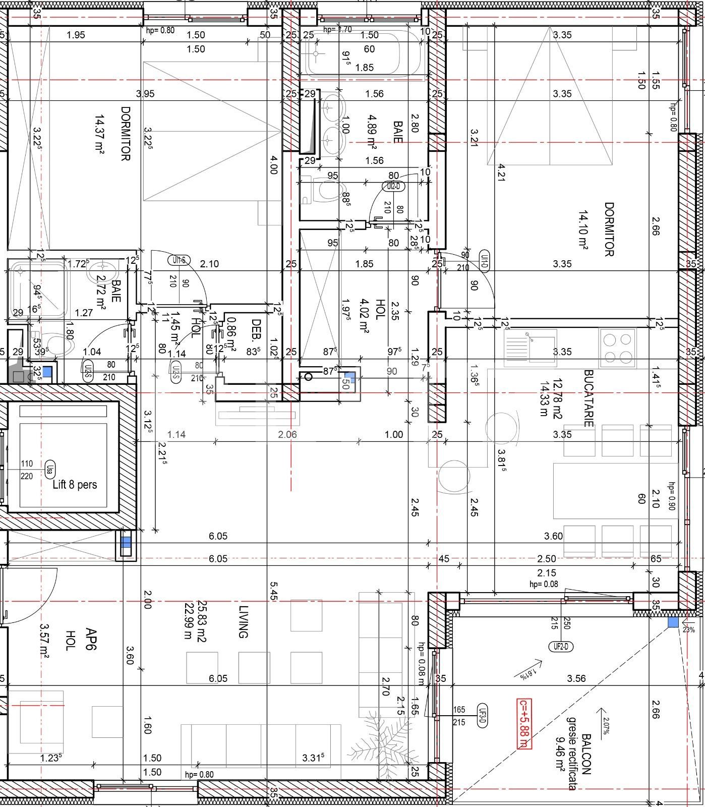 Apartament de vânzare 3 camere Bună Ziua - 41144AV | BLITZ Cluj-Napoca | Poza2