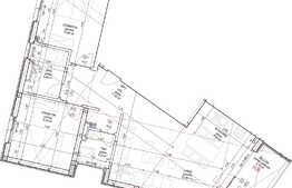 De vanzare apartament 3 camere, semifinisat, 75.46 mp, la 10 minute de Sigma Center