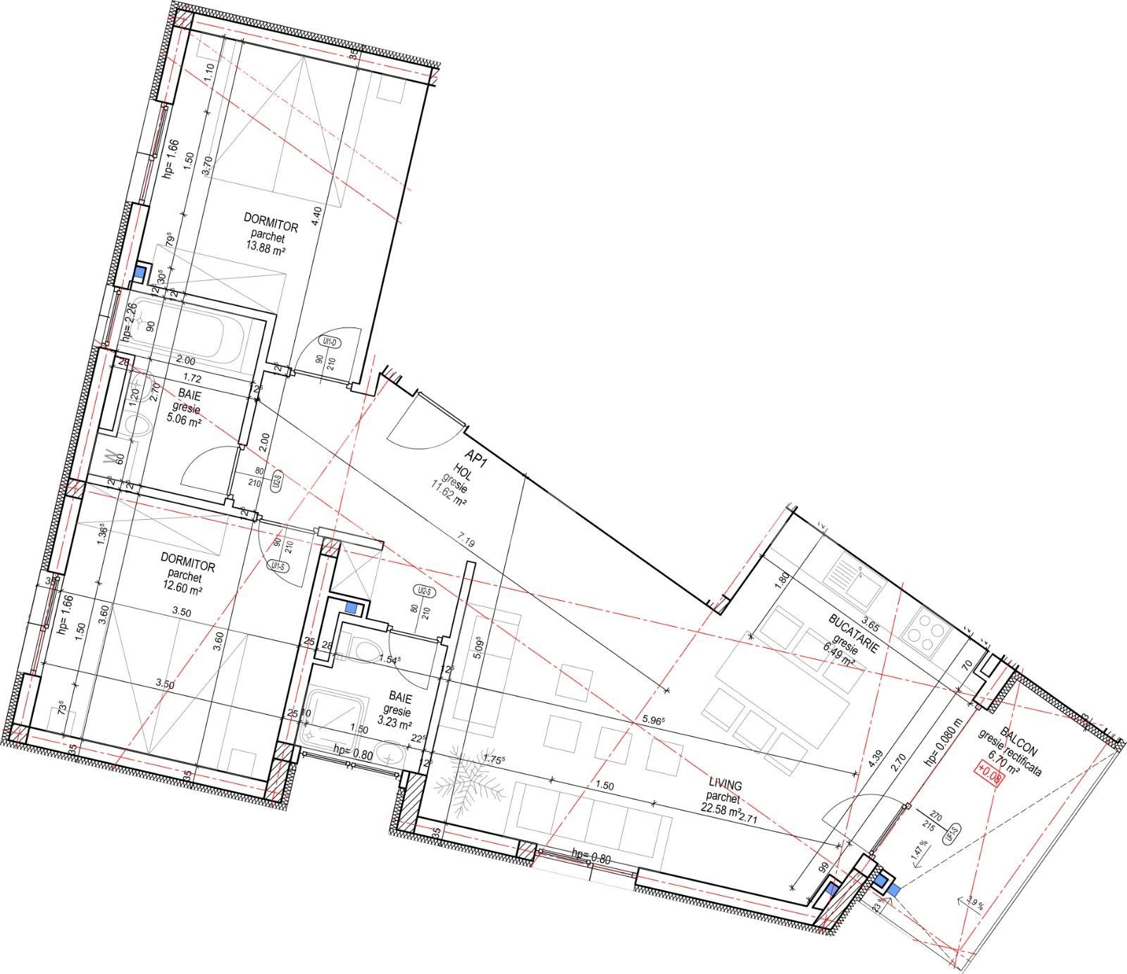 Apartament de vânzare 3 camere Bună Ziua - 41145AV | BLITZ Cluj-Napoca | Poza2