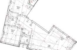 De vanzare apartament 3 camere, semifinisat, 84.15 mp, la 10 minute de Sigma Center