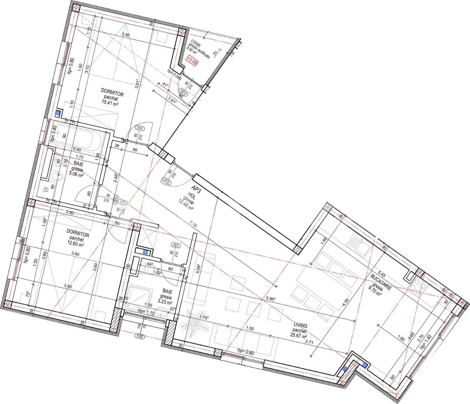 Apartament de vânzare 3 camere Bună Ziua - 41155AV | BLITZ Cluj-Napoca | Poza2