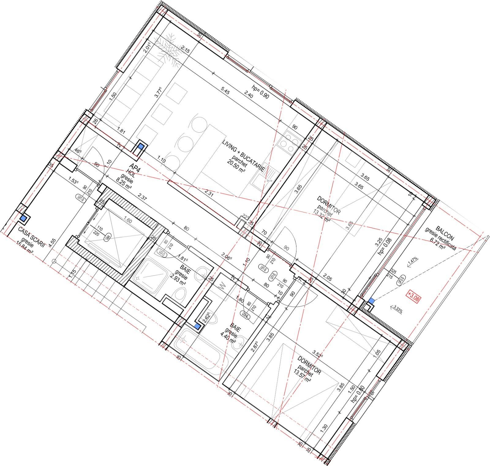 Apartament de vânzare 3 camere Bună Ziua - 41156AV | BLITZ Cluj-Napoca | Poza2