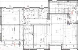 Apartament 3 camere, semifinisat, 98,4 mp la 10 minute de Sigma Center
