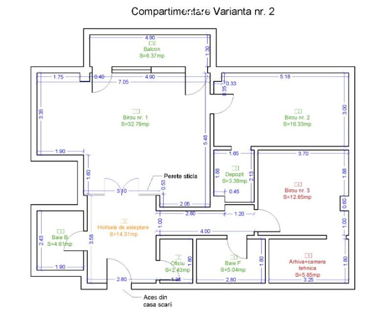 Spațiu birouri de închiriat Bună Ziua - 41160SIB | BLITZ Cluj-Napoca | Poza1