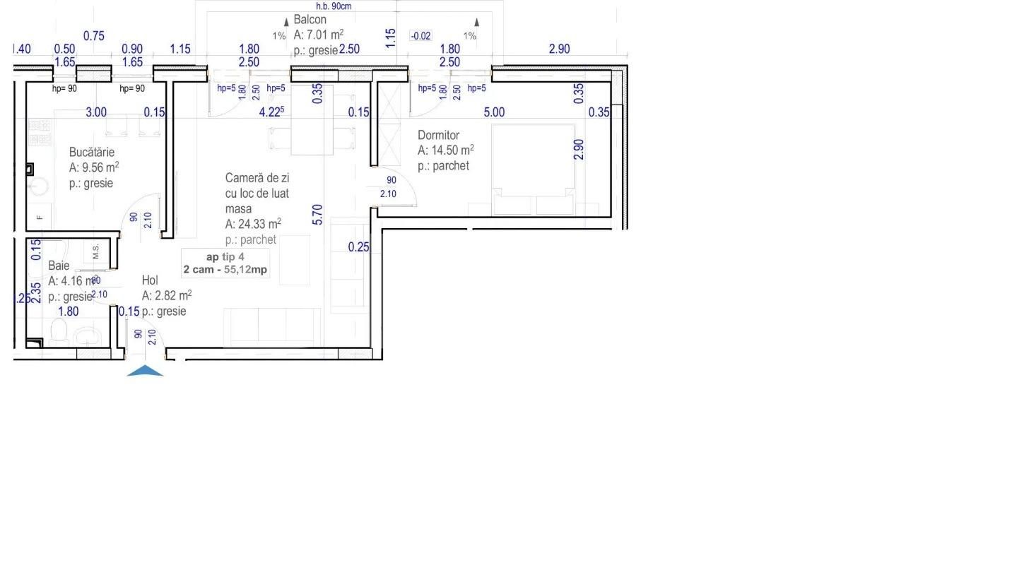 Apartament de vânzare 2 camere Baciu - 41182AV | BLITZ Cluj-Napoca | Poza2
