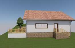 De vanzare 2 case individuale 80 mp, teren 720 mp, fiecare proprietate, in Corpadea!