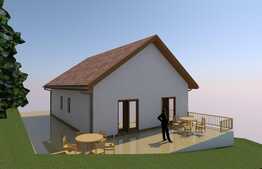 De vanzare 2 case individuale 80 mp, teren 720 mp, fiecare proprietate, in Corpadea!