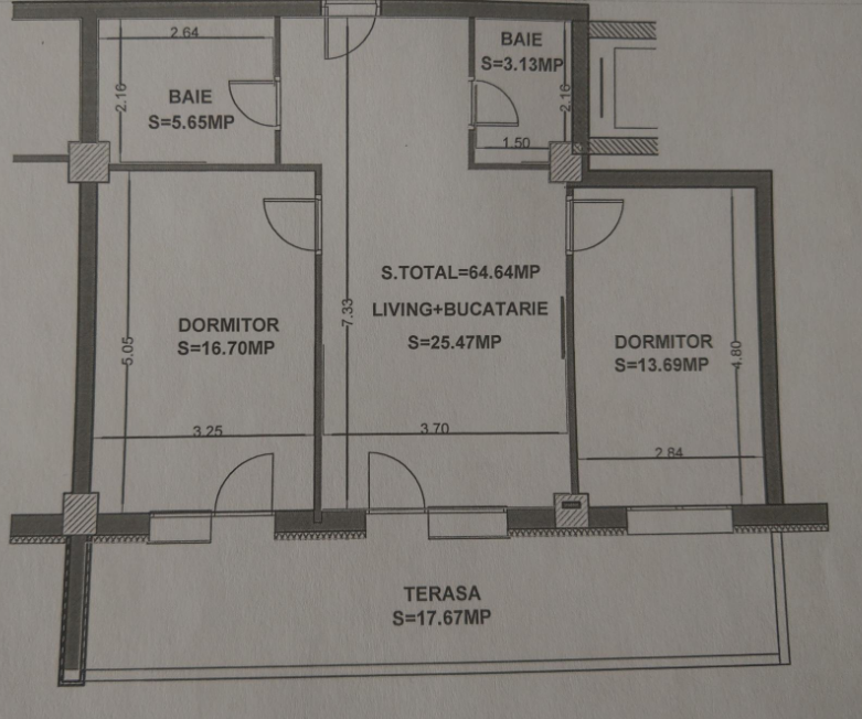 Apartament de închiriat 3 camere Marasti - 41257AI | BLITZ Cluj-Napoca | Poza1