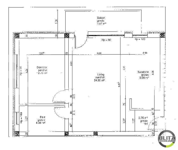 Apartament de vânzare 2 camere Floreşti - 4131AV | BLITZ Cluj-Napoca | Poza3