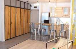 Apartament cu 2 camere, A.C., design retro industrial, zona Platinia