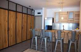 Apartament cu 2 camere, A.C., design retro industrial, zona Platinia