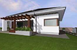 Case individuale la rosu de vanzare, stil mediteranean, 112 mp, 600 teren ! 