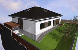 Case individuale la rosu de vanzare, stil mediteranean, 112 mp, 600 teren ! 