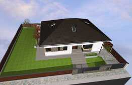 Case individuale la rosu de vanzare, stil mediteranean, 112 mp, 600 teren ! 