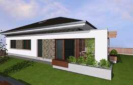 Case individuale la rosu de vanzare, stil mediteranean, 112 mp, 600 teren ! 