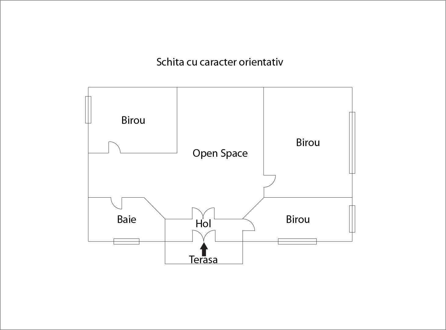 Spațiu birouri de închiriat Marasti - 41498SIB | BLITZ Cluj-Napoca | Poza1