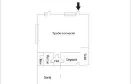 Spatiu comercial, 186 mp, constructie noua, pozitie excelenta 