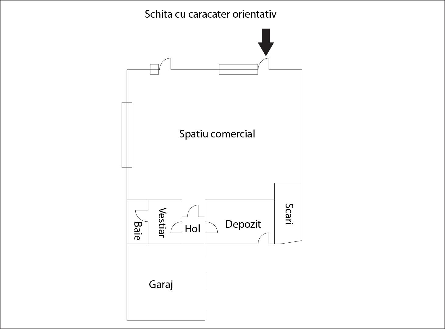 Spațiu comercial de închiriat Central - 41550SIC | BLITZ Cluj-Napoca | Poza1
