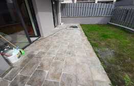 Apartament 3 camere, 75 mp, finisat, gradina, garaj, zona Oncos