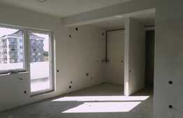 2 camere, 49 mp., semifinisat, terasa 38 mp., zona linistita Teilor