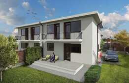Duplex de vanzare 120  mp utili, teren 300 mp ,CF , in zona Exterior Est