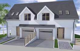 Duplex de vanzare, proiect britanic,140 mp,  teren de 250 mp! Garaj! Zona Tauti!