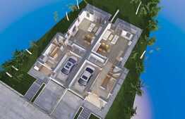 Duplex de vanzare, proiect britanic,140 mp,  teren de 250 mp! Garaj! Zona Tauti!