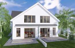 Duplex de vanzare, proiect britanic,140 mp,  teren de 250 mp! Garaj! Zona Tauti!