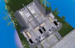 Duplex de vanzare, proiect britanic,140 mp,  teren de 250 mp! Garaj! Zona Tauti!