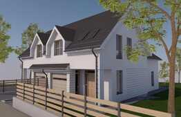 Duplex de vanzare, proiect britanic,140 mp,  teren de 250 mp! Garaj! Zona Tauti!