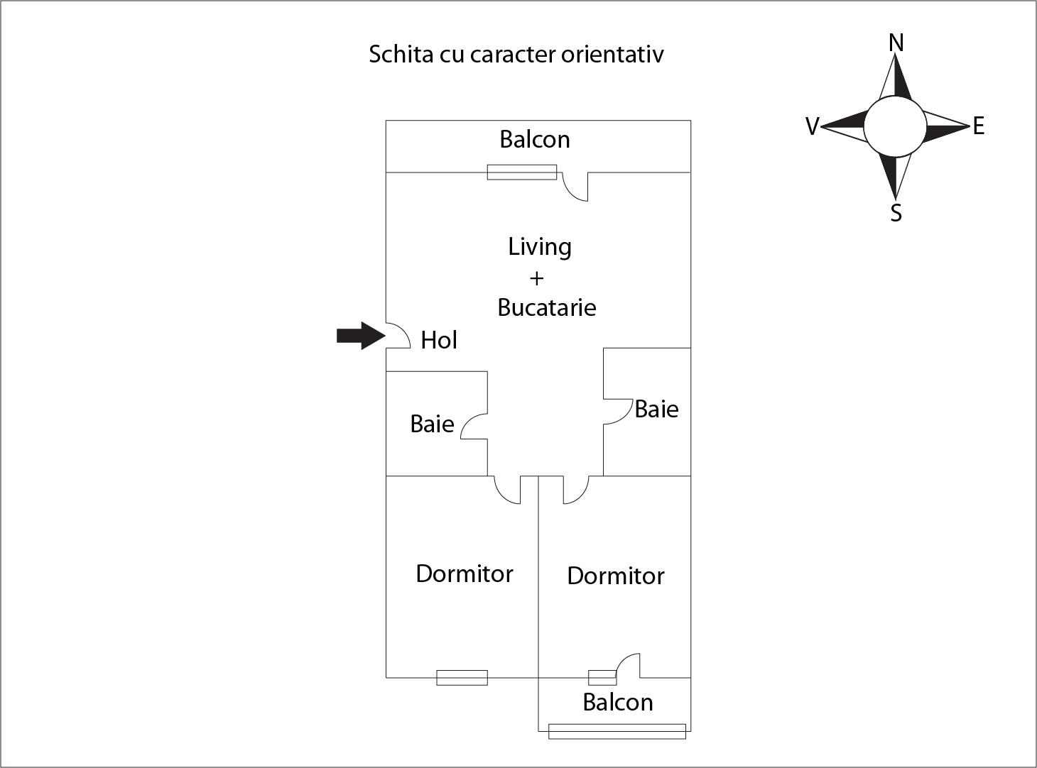 Apartament de vânzare 3 camere Floreşti - 41837AV | BLITZ Cluj-Napoca | Poza1