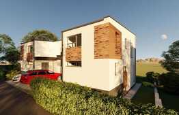 Casa tip duplex , 189 mp utili, 314 mp teren, panorama deosebita, zona linistita de case