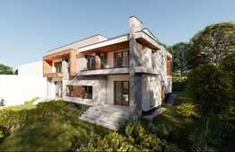 Casa tip duplex , 189 mp utili, 314 mp teren, panorama deosebita, zona linistita de case