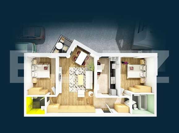 Apartament de vânzare 3 camere Central - 41891AV | BLITZ Cluj-Napoca | Poza1