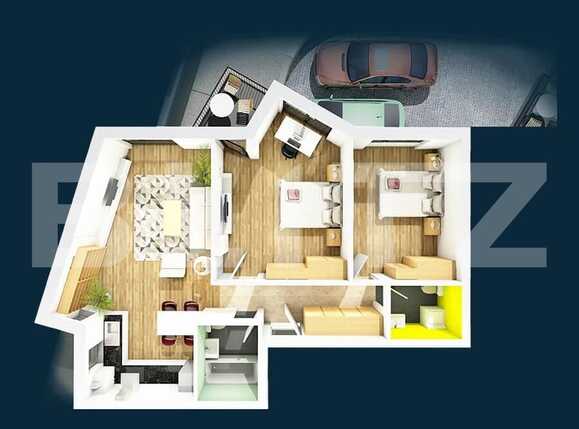 Apartament de vânzare 3 camere Central - 41897AV | BLITZ Cluj-Napoca | Poza1