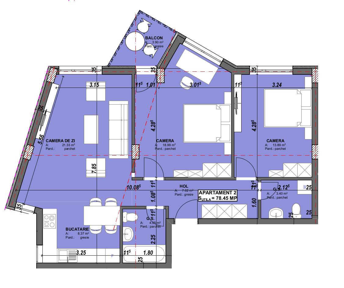 Apartament de vânzare 3 camere Central - 41897AV | BLITZ Cluj-Napoca | Poza1