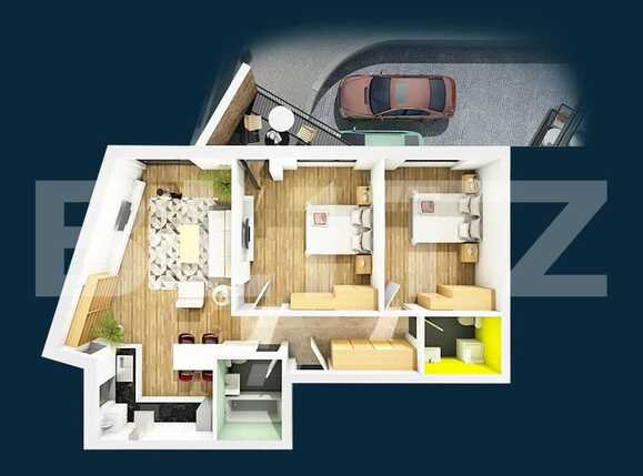 Apartament de vânzare 3 camere Central - 41903AV | BLITZ Cluj-Napoca | Poza1