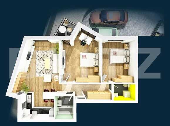 Apartament de vânzare 3 camere Central - 41907AV | BLITZ Cluj-Napoca | Poza1