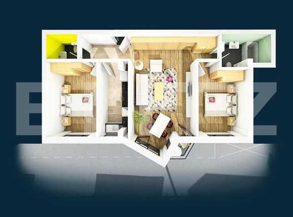 Apartament de vânzare 3 camere Central - 41908AV | BLITZ Cluj-Napoca | Poza1