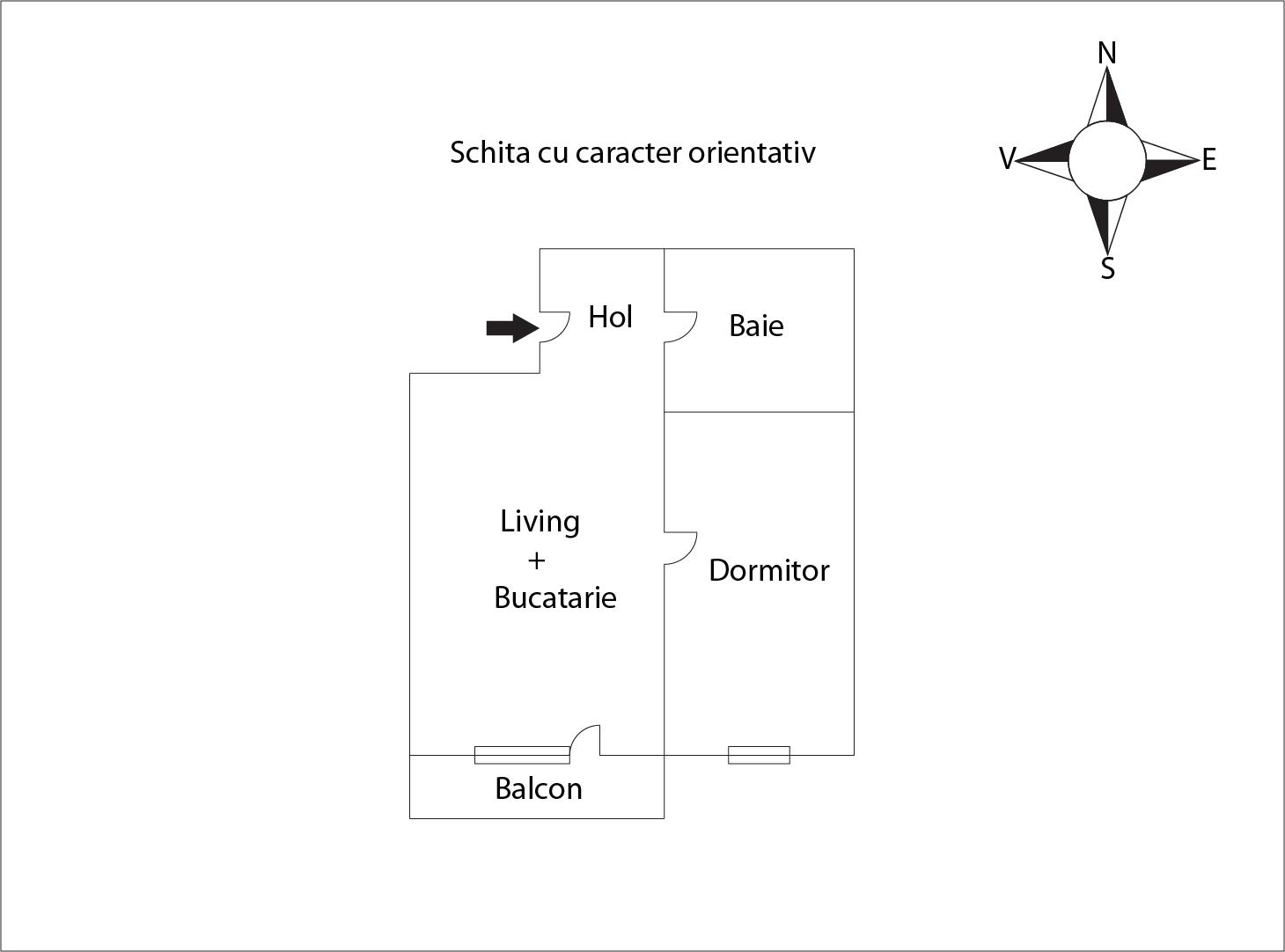 Garsonieră de vânzare Floreşti - 42030AV | BLITZ Cluj-Napoca | Poza1