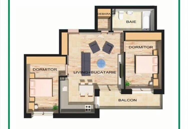 Apartament de vânzare 3 camere Floreşti - 42066AV | BLITZ Cluj-Napoca | Poza1