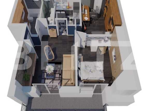 Apartament de vânzare 3 camere Exterior Est - 42153AV | BLITZ Cluj-Napoca | Poza7