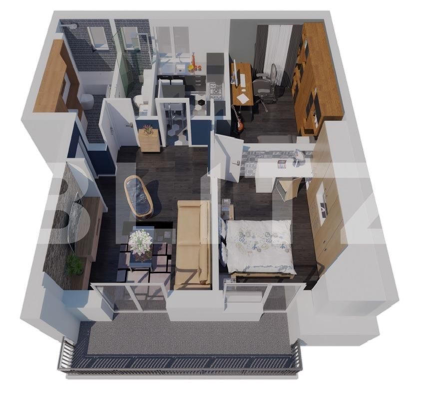 Apartament de vânzare 3 camere Exterior Est - 42153AV | BLITZ Cluj-Napoca | Poza7