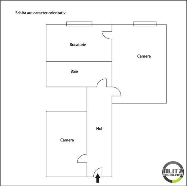 Apartament de vânzare 2 camere Central - 422AV | BLITZ Cluj-Napoca | Poza1