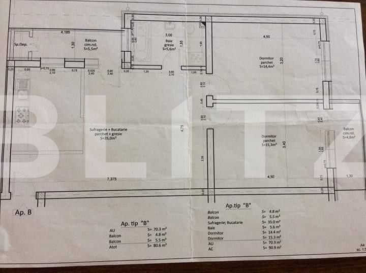 Apartament de vânzare 3 camere Floreşti - 42201AV | BLITZ Cluj-Napoca | Poza13