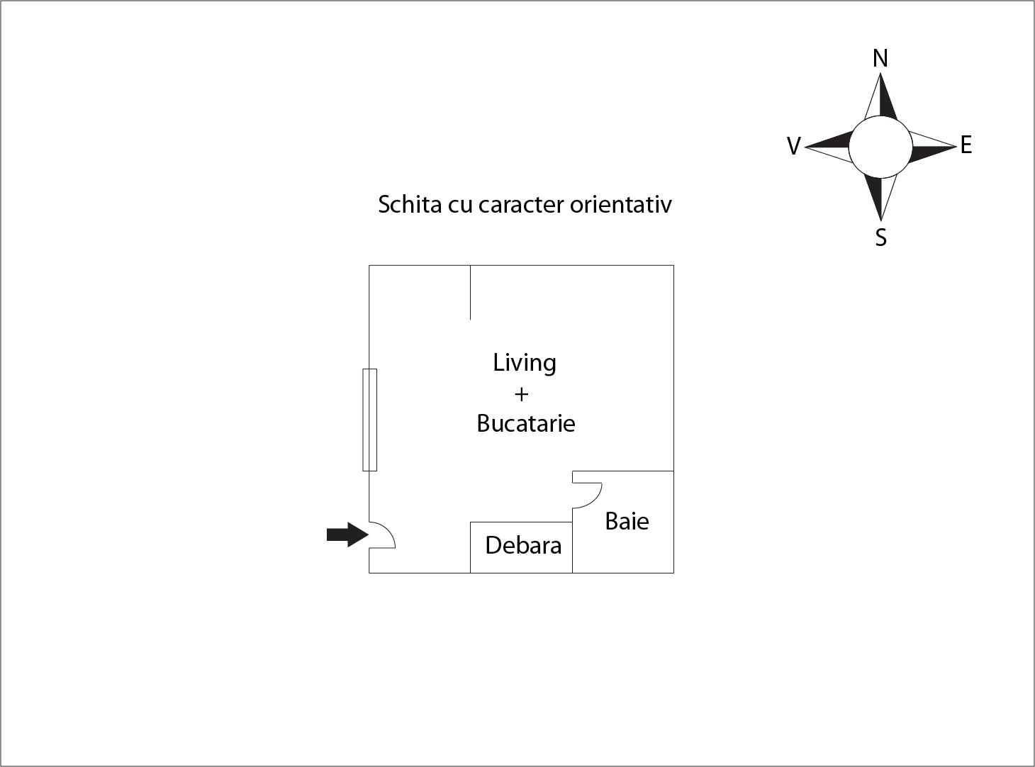 Garsonieră de vânzare Central - 42247AV | BLITZ Cluj-Napoca | Poza1